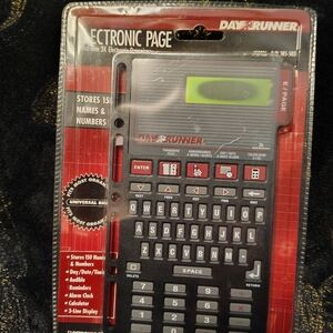 Sealed In Original PKG Electronic Oranizer